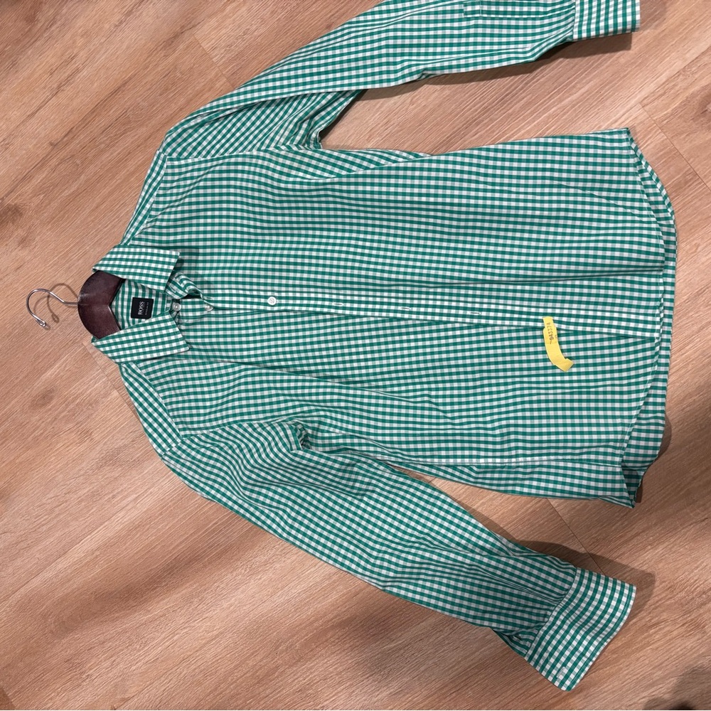 Green Hugo boss  Men's Shirt
